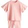 H&M Baby Rosa 2-delat set bomullstrikå