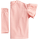 H&M Baby Rosa 2-delat set bomullstrikå