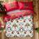 Natural History Museum Tropical Kaleidoscope Duvet Cover Pink, Multicolour (200x135cm)