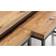 Julian Bowen Brooklyn Brown Nesting Table 60x120cm 3pcs