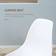 Homcom Stylish White Kitchen Chair 85.5cm 4pcs