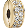 Pandora Pavé Clip Charm - Gold/Transparent