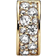 Pandora Pavé Clip Charm - Gold/Transparent
