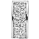 Pandora Pavé Clip Charm - Silver/Transparent