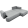 Fun-Möbel Anike Beige Sofa 260cm 3 Seater