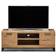 Julian Bowen Brooklyn Oak/Black TV Bench 135x51cm