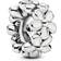 Pandora Daisy Intermediate Element Charm - Silver/White