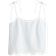 H&M Embroidered Tie Strap Top - White/Striped