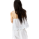 H&M Embroidered Tie Strap Top - White/Striped