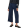 JDY Geggo Wide Leg Fit Trousers - Blue/Black Iris