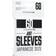 Gamegenic Just Sleeves Japanese Size Black 60 Sleeves