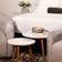 LPD Furniture Harlow White Nesting Table 2pcs