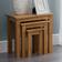 Julian Bowen Coxmoor Brown Nesting Table 35x50cm 3pcs