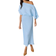 Never Fully Dressed Plisse Dress - Ice Blue Tilly
