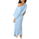 Never Fully Dressed Plisse Dress - Ice Blue Tilly