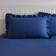 Dunelm Briona Frilled Edge Duvet Cover Blue (200x135cm)
