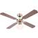 Globo Lighting Champion Ceiling Fan Brown