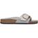Birkenstock Madrid Big Buckle Natural Leather Patent High Shine - Stone Coin
