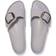 Birkenstock Madrid Big Buckle Natural Leather Patent High Shine - Stone Coin