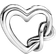 Pandora Love You Mum Infinity Heart Charm - Silver