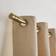 Dunelm Cylinder Extendable Metal Eyelet 120cm