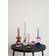 Hübsch Save Orange/Pink Candlestick 4.3"