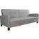 Dorel Boston Linen Bed Grey Sofa 201.9cm 3 Seater