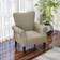 Homcom Modern Beige Armchair 94cm