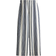 H&M Wide Leg Pants - White/Navy Blue Striped