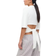 Gina Tricot Tie Back Tee - Off White