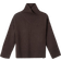 Pierre Robert Blouse With A Wrap Collar - Coffee