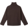 Pierre Robert Blouse With A Wrap Collar - Coffee