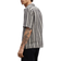 H&M Regular Fit Textured Resort Shirt - Navy Blue/Striped