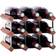 mensolas MS9D Dark Stained Pine Wine Rack 32.5x23.5cm