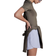 H&M Cropped Training Top with Drymove - Dark Beige