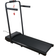 Folding Treadmill Walking and Running Machine Black