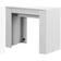 ManoMano Modern Space Saving White Ash Dining Table 78x90cm