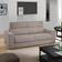 Crien Taupe Sofa 205cm 3 Seater