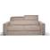 Crien Taupe Sofa 205cm 3 Seater