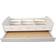 Inter Link Letto Doppio Rieka Con 3 Cassetti In Massello Di Pino 98x205x63h 38.6x80.7"