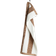 H&M Striped Guest Towel White, Brown (70x50cm)