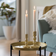 Olsen Home Bella Golden Värmeljuslykta 2st