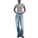 H&M Fitted T-shirt - White/Striped