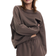 H&M Sweatshirt Shorts - Dark Beige