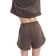 H&M Sweatshirt Shorts - Dark Beige