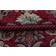Paoletti Shiraz Pillow Case Gold, Red (70x50cm)