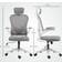 Homcom Executive Grey Office Chair 125cm
