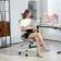 Homcom Executive Grey Office Chair 125cm