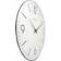 Nextime Basic Dome White Wall Clock 35cm