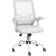 Vinsetto Mesh Swivel White Office Chair 104cm